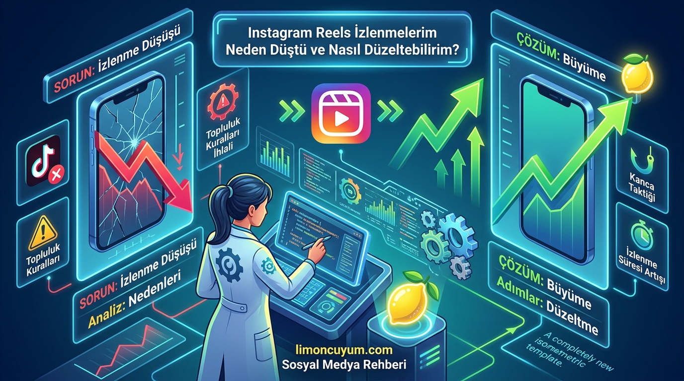 Instagram Reels İzlenmelerim Neden Düştü ve Nasıl Düzeltebilirim?