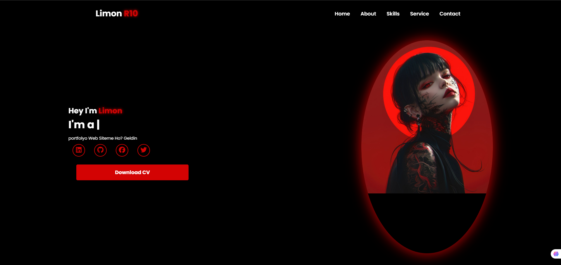 Ücretsiz Portfolyo Scripti Admin Panelli