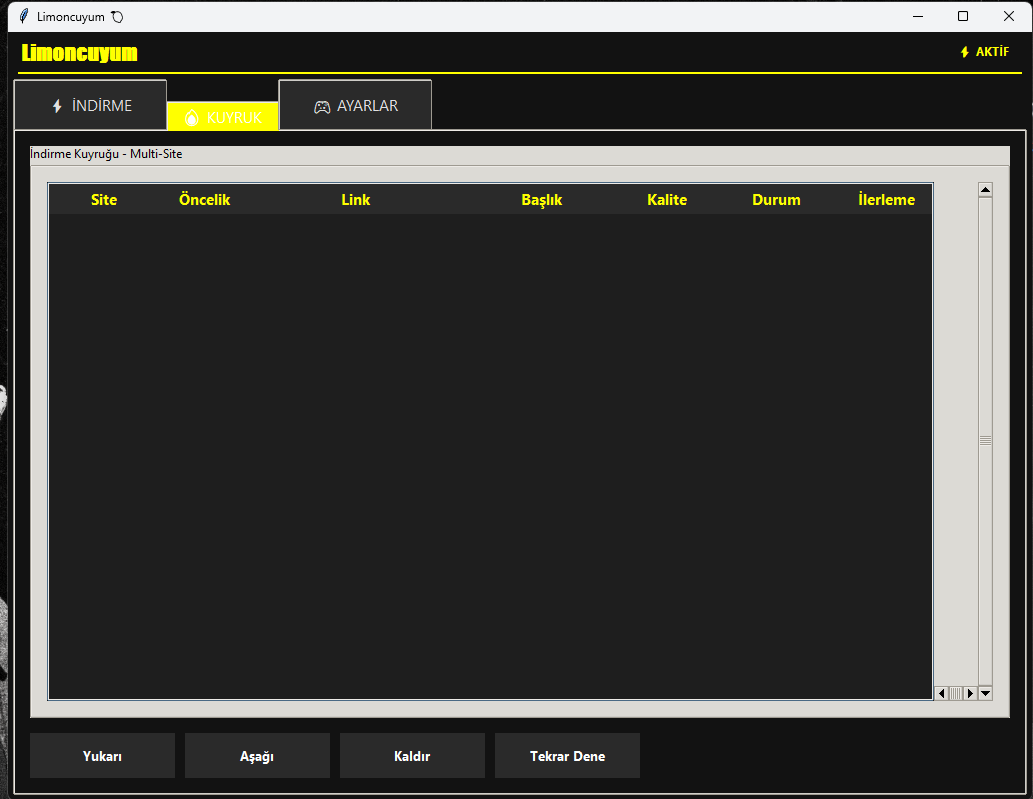 Limoncuyum - Modern Video İndirme Sistemi