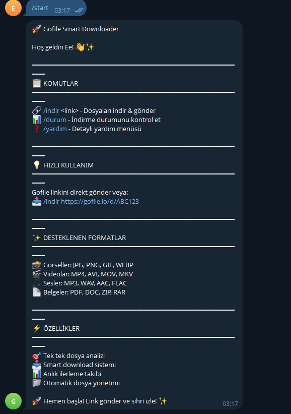 Gofile toplu indirme telegram botu 